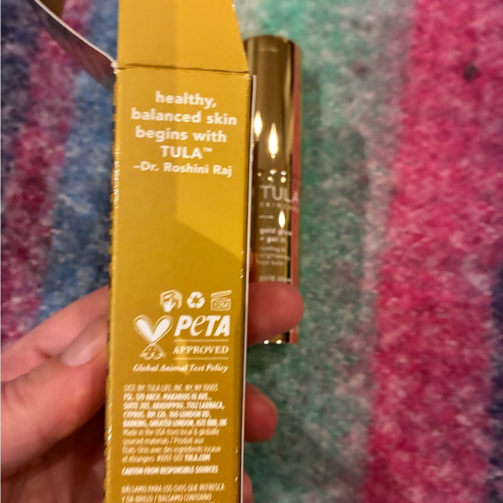 Tula gold glow + get it cooling & brightening eye balm 10g - Picture 2 of 6